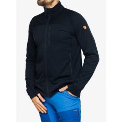 Bluza rozpinana męska Fjallraven Abisko Lite Fleece Jacket. Brązowe bluzy Fjällräven, m, bez wzorów, bez kaptura. Za 476.99 zł.