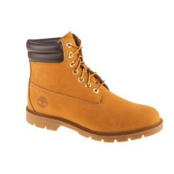 Trapery męskie, 6 In Basic Boot. Brązowe trapery Timberland, z gumy, bez zapięcia. Za 699.99 zł.