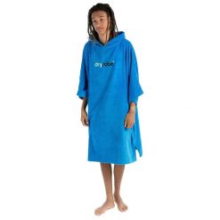 Ręcznik kąpielowy z bawełny organicznej Dryrobe. Niebieskie szlafroki DRYROBE, l, bez wzorów, z bawełny, bez ramiączek, długie, bez kaptura. Za 332.00 zł.