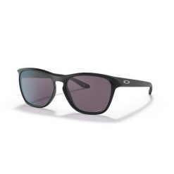 Okulary przeciwsłoneczne szklane Oakley Manorburn Prizm. Czarne okulary przeciwsłoneczne Oakley, prostokątne. Za 666.60 zł.