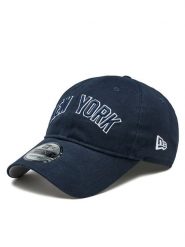 New Era Czapka Team Script 920 Nyy 60364227 Granatowy. Niebieskie czapki z daszkiem New Era, bez wzorów, z bawełny. Za 149.99 zł.