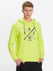 INDICODE Bluza Chrome 50-311 Zielony Regular Fit. Zielone bluzy INDICODE, l, bez wzorów, z bawełny, bez kaptura. Za 79.99 zł.