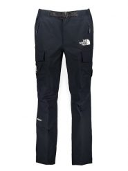 The North Face Spodnie softshellowe "Soukuu" w kolorze granatowym rozmiar: L. Niebieskie spodnie treningowe długie The North Face, l, bez wzorów. Za 898.37 zł.