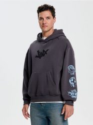 Bluza z kapturem League of Legends - niebieski. Niebieskie bluzy z kapturem Sinsay, l, bez wzorów, z kapturem. Za 79.99 zł.