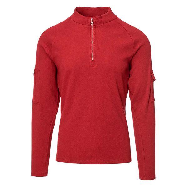 Męska Bluza Clayson. Czerwone bluzy IGUANA, m, bez wzorów, bez kaptura. Za 173.99 zł.