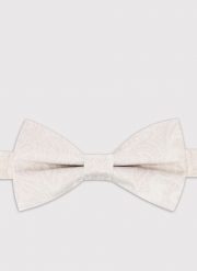 PAKO LORENTE – Jedwabna beżowa mucha męska. Brązowe krawaty i muchy Pako Lorente, bez wzorów, z jedwabiu. Za 149.99 zł.