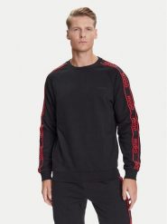 HUGO Bluza Liam 50540909 Czarny Regular Fit. Czarne bluzy Hugo, m, bez wzorów, z bawełny, bez kaptura. Za 289.99 zł.