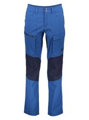 Mammut Spodnie funkcyjne "Zinal Hybrid" w kolorze granatowym rozmiar: 52. Niebieskie spodnie treningowe długie Mammut, bez wzorów, z materiału. Za 374.95 zł.