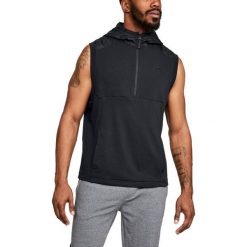 Under Armour Bluza męska Threadborne Terry czarna r. L (1306464-001). Bluzy bez kaptura Under Armour. Za 219.41 zł.