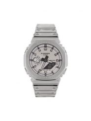 G-Shock Zegarek GM-2100YM-8AER Srebrny. Szare, analogowe zegarki G-Shock, srebrne. Za 1,099.00 zł.