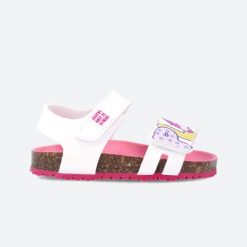 Sandały AGATHA RUIZ DE LA PRADA 242935A Biały. Białe sandały AGATHA RUIZ DE LA PRADA, z syntetyku, bez zapięcia. Za 186.98 zł.