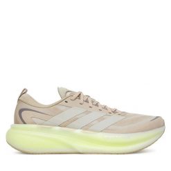 Buty do biegania adidas. Brązowe buty do biegania Adidas, bez wzorów, bez zapięcia, do biegania. Za 569.99 zł.
