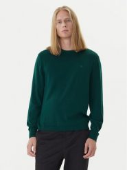 Calvin Klein Sweter LV04LB305G Zielony Regular Fit. Zielone swetry rozpinane CALVIN KLEIN, m, bez wzorów, z wełny, bez kołnierzyka, bez ramiączek. Za 519.99 zł.