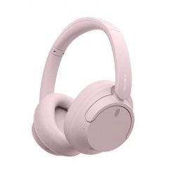 Słuchawki nauszne SONY WH-CH720NP różowe. Czerwone słuchawki bezprzewodowe Sony. Za 355.99 zł.