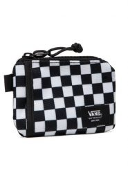 Vans Duży Portfel Męski Pouch Wall VN0A3HZXHU01 Czarny. Czarne portfele Vans, bez wzorów, z materiału. Za 99.99 zł.