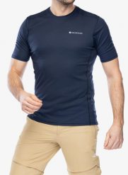 Koszulka termoaktywna męska Montane Dart Nano T-Shirt. Niebieskie bielizna termoaktywna Montane, l, bez wzorów, z materiału, bez ramiączek. Za 202.29 zł.