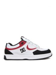 DC Shoes Sneakersy EO-KALYNX ZERO DC01721005 Biały. Białe buty sportowe casual DC Shoes, bez wzorów, ze skóry, bez zapięcia. Za 369.99 zł.