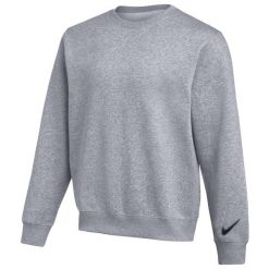 Bluza dresowa sportowa męska Park 26 Fleece Crew Swoosh. Szare bluzy bez kaptura Nike, m, bez wzorów, z bawełny, bez kaptura. Za 239.99 zł.