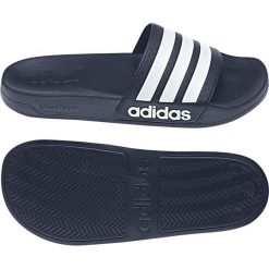Klapki adidas Adilette Shower AQ1703. Białe klapki Adidas, z materiału. W wyprzedaży za 129.00 zł.