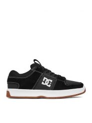 DC Shoes Sneakersy EO-LYNX ZERO ADYS100615-XKKW Czarny. Czarne buty sportowe casual DC Shoes, bez wzorów, ze skóry, bez zapięcia. Za 299.99 zł.