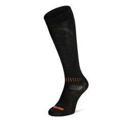 Skarpety męskie narciarskie Bridgedale Ski Race - black/orange. Brązowe skarpety Bridgedale, bez wzorów. Za 76.99 zł.