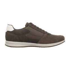Sneakersy Geox Avery. Szare buty sportowe casual Geox, bez wzorów, bez zapięcia. Za 421.50 zł.