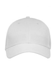 Clique Active Cap — sportowa czapka 6-panelowa biała – White. Białe czapki z daszkiem CLIQUE, bez wzorów, z elastanu. Za 87.46 zł.