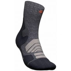 Skarpetki średniej wysokości z wełny merino Bauerfeind Outdoor Merino. Szare skarpety BAUERFEIND, bez wzorów, z materiału. Za 148.50 zł.