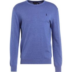 Polo Ralph Lauren Sweter haven blue heather. Niebieskie swetry nierozpinane marki Polo Ralph Lauren, z bawełny, polo. W wyprzedaży za 412.30 zł.