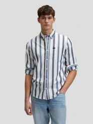 MESKA KOSZULA LEE BUTTON DOWN TONAL RIVET NAVY ST 112376576. Niebieskie koszule Lee, m, bez wzorów, bez kołnierzyka, bez ramiączek. Za 139.99 zł.