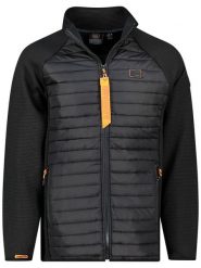 Geographical Norway Kurtka polarowa "Traboule" w kolorze czarnym rozmiar: M. Czarne kurtki Geographical Norway, m, bez wzorów, z polaru, bez kaptura. Za 148.26 zł.