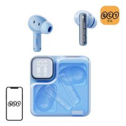 Słuchawki TWS QCY MeloBuds Neo T31 (niebieskie). Niebieskie słuchawki bezprzewodowe QCY. Za 119.00 zł.