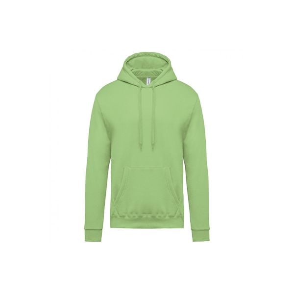 Bluza z kapturem Kariban. Zielone bluzy z kapturem KARIBAN, m, bez wzorów, z bawełny, z kapturem. Za 192.00 zł.
