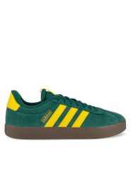 Adidas Sneakersy VL COURT 3.0 JP7535 Zielony. Zielone buty sportowe casual Adidas, bez wzorów, ze skóry, bez zapięcia. Za 299.99 zł.