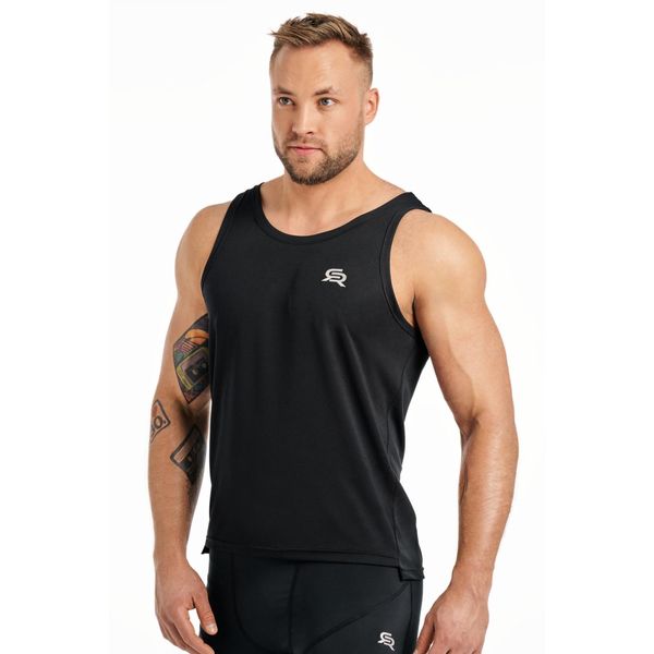 Tank Top fitness męski Rough Radical Fine. Białe bielizna termoaktywna ROUGH RADICAL, l, bez wzorów, z materiału, bez ramiączek, na fitness i siłownię. Za 67.90 zł.