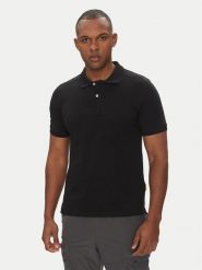 Parajumpers Polo Space 25SMPMPOXF06 Czarny Regular Fit. Czarne koszulki polo Parajumpers, m, bez wzorów, z bawełny, bez kołnierzyka, bez ramiączek. Za 449.99 zł.