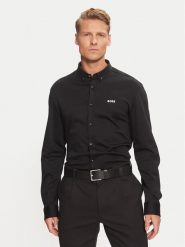 Boss Koszula B_Motion 50525031 Czarny Regular Fit. Czarne koszule Boss, l, bez wzorów, z bawełny, bez kołnierzyka, bez ramiączek. Za 289.99 zł.