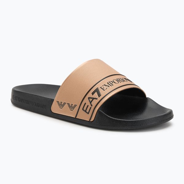 Klapki EA7 Emporio ArmaniWater Sports Tape. Żółte klapki EA7 Emporio Armani, z materiału. Za 179.99 zł.