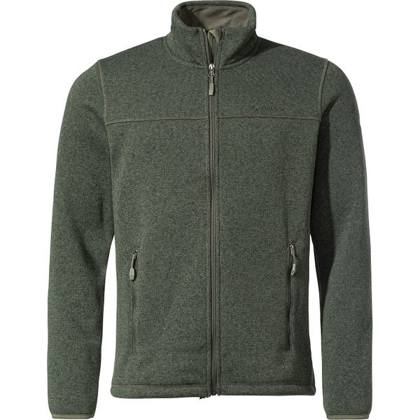 Kurtka polarowa męska Vaude Rienza Jacket III. Zielone kurtki Vaude, m, bez wzorów, z materiału, z kapturem. Za 340.99 zł.