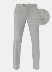 PAKO LORENTE – Spodnie męskie garniturowe ALAN PPLM9-6G-207-S. Szare eleganckie spodnie Pako Lorente, m, z tkaniny. Za 179.99 zł.