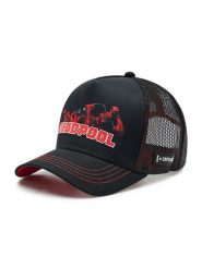 Capslab Czapka z daszkiem Marvel Dead Pool CL/MAR4/1/DEA3 Czarny. Czarne czapki z daszkiem Capslab, bez wzorów, z materiału. Za 119.99 zł.