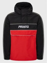 PROSTO. Kurtka anorak KLASYK Retrorak 1062 Czarny Regular Fit. Czarne kurtki Prosto., l, bez wzorów, z syntetyku, bez kaptura. Za 299.99 zł.