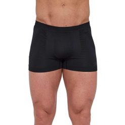 Bokserki męskie do biegania Brubeck B-LIGHT. Czarne bokserki Brubeck, m, bez wzorów, z poliamidu. Za 49.99 zł.