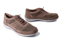 JOSEF SEIBEL New Anvers 12 44912 387 250 taupe, półbuty męskie. Brązowe eleganckie półbuty Josef Seibel, bez wzorów, ze skóry, bez obcasa, bez zapięcia. Za 303.92 zł.