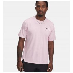 T-Shirt Męski Treningowy Under Armour Koszulka Męska Sportowa. T-shirty sportowe Under Armour, bez wzorów, bez ramiączek, na fitness i siłownię. Za 159.99 zł.