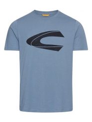 Camel Active Koszulka w kolorze błękitno-czarnym rozmiar: M. Niebieskie bezrękawniki Camel Active, m, bez wzorów, z bawełny, bez kołnierzyka, bez ramiączek. Za 91.56 zł.