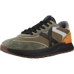 Buty MUNICH 8862017M DYNAMIX 17 Zielony. Zielone buty turystyczne munich, bez wzorów, z tkaniny, bez zapięcia, na fitness i siłownię. Za 465.99 zł.