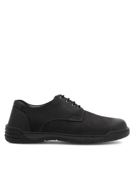 Go Soft Półbuty LUGO-01 Czarny. Czarne eleganckie półbuty GO SOFT, bez wzorów, z nubiku, bez obcasa, bez zapięcia. Za 229.99 zł.