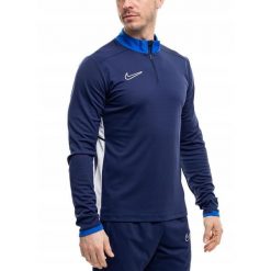Bluza Męska Rozpinana Nike Academy 25 Sportowa Dresowa Treningowa roz. XXL. Niebieskie bluzy bez kaptura Nike, m, bez wzorów, z dresówki, bez kaptura. Za 142.00 zł.