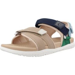 Sandały GIOSEPPO LINWOOD Niebieski. Niebieskie sandały Gioseppo, z tkaniny, bez zapięcia. Za 125.99 zł.